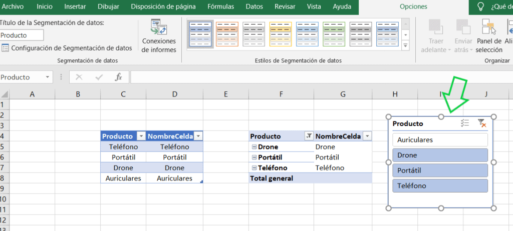 búsquedas con imágenes en excel