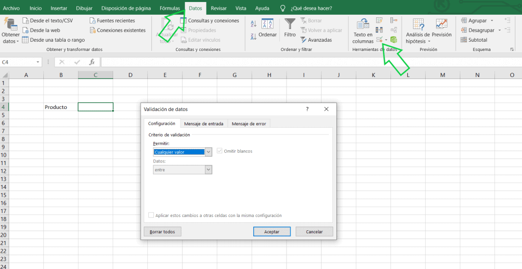 búsquedas con imágenes en Excel