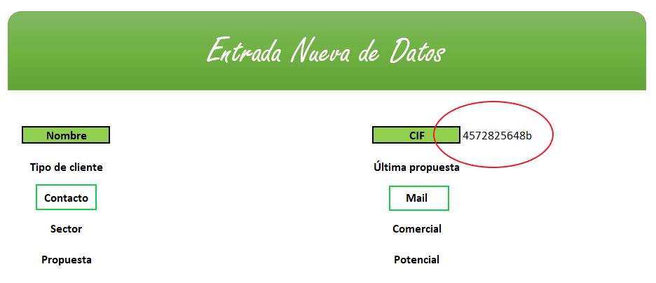 Cómo crear formularios dinámicos en Excel
